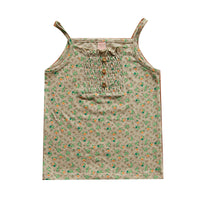 Load image into Gallery viewer, Baby Kid Girls Flower Print Tank Tops Wholesale 220322192
