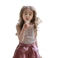 Load image into Gallery viewer, Baby Kid Girls Flower Print Tank Tops Wholesale 220322192
