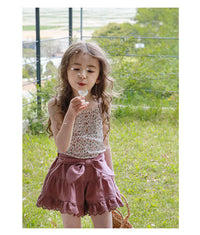 Load image into Gallery viewer, Baby Kid Girls Flower Print Tank Tops Wholesale 220322192
