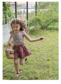 Load image into Gallery viewer, Baby Kid Girls Flower Print Tank Tops Wholesale 220322192
