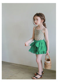 Load image into Gallery viewer, Baby Kid Girls Flower Print Tank Tops Wholesale 220322192
