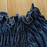 Load image into Gallery viewer, Baby Kid Girls Solid Color Ribbon Rompers Wholesale 220322245
