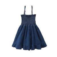 Load image into Gallery viewer, Baby Kid Girls Solid Color Dresses Wholesale 220322264
