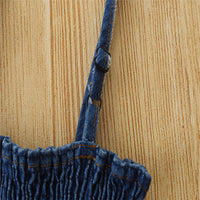 Load image into Gallery viewer, Baby Kid Girls Solid Color Dresses Wholesale 220322264
