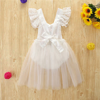 Load image into Gallery viewer, Baby Girls Rainbow Lace Rompers Wholesale 220322280
