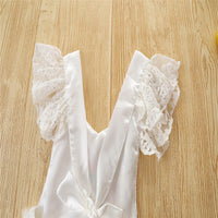 Load image into Gallery viewer, Baby Girls Rainbow Lace Rompers Wholesale 220322280
