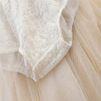 Load image into Gallery viewer, Baby Girls Rainbow Lace Rompers Wholesale 220322280
