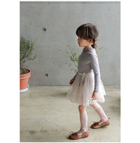 Load image into Gallery viewer, Baby Kid Girls Lace Muslin&amp;Ribbed Tops Wholesale 220322302
