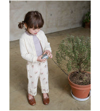 Load image into Gallery viewer, Baby Kid Girls Lace Muslin&amp;Ribbed Tops Wholesale 220322302
