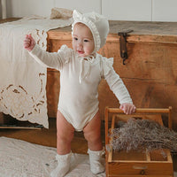 Load image into Gallery viewer, Baby Girls Solid Color Rompers Wholesale 220322308

