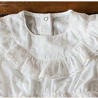 Load image into Gallery viewer, Baby Girls Solid Color Embroidered Rompers Wholesale 220322314
