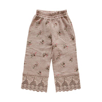 Load image into Gallery viewer, Baby Kid Girls Flower Lace Print Pants Wholesale 220322315
