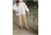Load image into Gallery viewer, Baby Kid Girls Flower Lace Print Pants Wholesale 220322315
