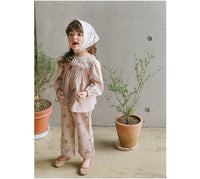 Load image into Gallery viewer, Baby Kid Girls Flower Lace Print Pants Wholesale 220322315
