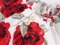 Load image into Gallery viewer, Baby Kid Girls Flower Print Rompers Wholesale 22032234
