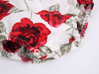 Load image into Gallery viewer, Baby Kid Girls Flower Print Rompers Wholesale 22032234
