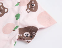Load image into Gallery viewer, Baby Kid Girls Boys Animals Cartoon Plant Print Rompers Wholesale 220322342
