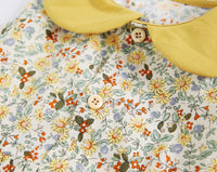 Load image into Gallery viewer, Baby Kid Girls Flower Print Rompers Wholesale 22032235
