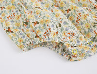 Load image into Gallery viewer, Baby Kid Girls Flower Print Rompers Wholesale 22032235
