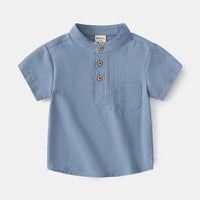 Load image into Gallery viewer, Baby Kid Boys Solid Color Tops Wholesale 220322350
