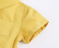 Load image into Gallery viewer, Baby Kid Boys Solid Color Rompers Wholesale 22032238
