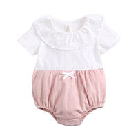 Load image into Gallery viewer, Baby Kid Girls Bow Rompers Wholesale 22032239
