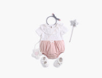 Load image into Gallery viewer, Baby Kid Girls Bow Rompers Wholesale 22032239
