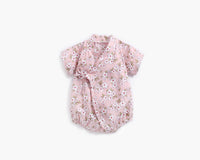 Load image into Gallery viewer, Baby Kid Girls Flower Print Rompers Wholesale 22032241
