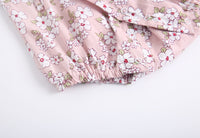 Load image into Gallery viewer, Baby Kid Girls Flower Print Rompers Wholesale 22032241
