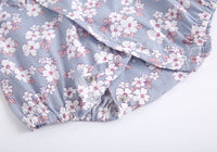 Load image into Gallery viewer, Baby Kid Girls Flower Print Rompers Wholesale 22032241

