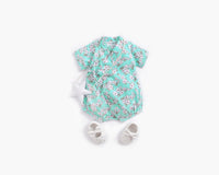 Load image into Gallery viewer, Baby Kid Girls Flower Print Rompers Wholesale 22032241
