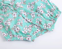 Load image into Gallery viewer, Baby Kid Girls Flower Print Rompers Wholesale 22032241
