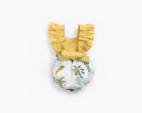 Load image into Gallery viewer, Baby Kid Girls Color-blocking Fruit Cartoon Print Rompers Wholesale 22032242
