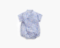 Load image into Gallery viewer, Baby Kid Girls Flower Cartoon Print Rompers Wholesale 22032246
