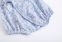 Load image into Gallery viewer, Baby Kid Girls Flower Cartoon Print Rompers Wholesale 22032246
