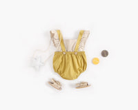 Load image into Gallery viewer, Baby Kid Girls Color-blocking Rompers Wholesale 22032251
