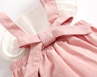 Load image into Gallery viewer, Baby Kid Girls Color-blocking Rompers Wholesale 22032251
