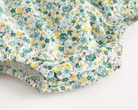 Load image into Gallery viewer, Baby Kid Girls Flower Print Rompers Wholesale 22032252
