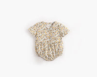 Load image into Gallery viewer, Baby Kid Girls Flower Print Rompers Wholesale 22032252
