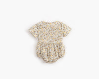 Load image into Gallery viewer, Baby Kid Girls Flower Print Rompers Wholesale 22032252
