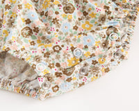 Load image into Gallery viewer, Baby Kid Girls Flower Print Rompers Wholesale 22032252
