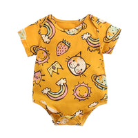 Load image into Gallery viewer, Baby Kid Girls Boys Letters Animals Cartoon Print Rompers Wholesale 22032253
