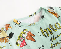 Load image into Gallery viewer, Baby Kid Girls Boys Letters Animals Cartoon Print Rompers Wholesale 22032253
