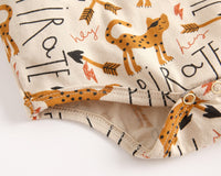 Load image into Gallery viewer, Baby Kid Girls Boys Letters Animals Cartoon Print Rompers Wholesale 22032253
