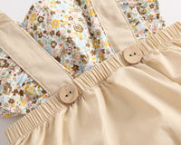 Load image into Gallery viewer, Baby Kid Girls Flower Print Rompers Wholesale 22032256
