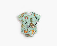 Load image into Gallery viewer, Baby Kid Girls Boys Letters Animals Cartoon Print Rompers Wholesale 22032257
