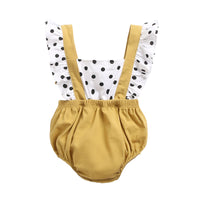 Load image into Gallery viewer, Baby Kid Girls Polka dots Rompers Wholesale 22032259
