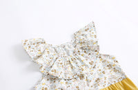 Load image into Gallery viewer, Baby Kid Girls Flower Print Rompers Wholesale 22032264
