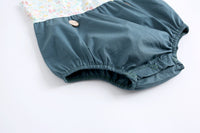 Load image into Gallery viewer, Baby Kid Girls Flower Print Rompers Wholesale 22032264
