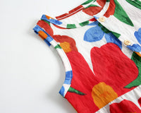 Load image into Gallery viewer, Baby Kid Girls Flower Print Jumpsuits Wholesale 22032265
